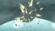 S7E05.367 The Turret Exploding