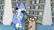 S3E34.015 Mordecai and Rigby Trying to Remember the Best VHS in the World