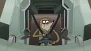 S8E15.215 Rigby Hamboning in His Ship