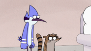 S2E09.074 Mordecai and Rigby are not Amused with Muscle Man Again