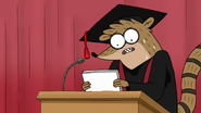 S7E36.267 Rigby Sweating Through His Robe