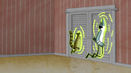 S6E04.141 Ghost Mordecai and Rigby Entering the Closet