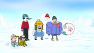 S8E23.032 Park Crew Happy to See Snow Munchkins