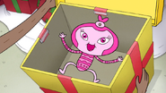 A Huggstable doll from "The White Elephant Gift Exchange."