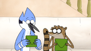 S6E20.029 Mordecai and Rigby Looking at Their Mail