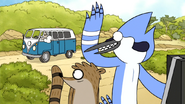 S6E19.040 Mordecai Thanking Skips for Driving Them