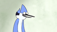 Mordecai is happy there's a solution