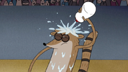 S4E24.131 Rigby Pouring Water on Himself