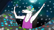 S6E21.066 Party Horse Partying in His Space Pod