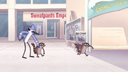 S8E23.335 Rigby Still Going to Game Wave