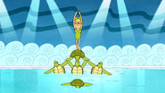 S6E15.011 Eileen Synchronized Swimming with Sea Turtles 05