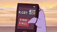 S7E36.211 Mordecai Hanging Up on Rigby