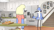 S6E01.095 Mordecai in the Kitchen with His Mom