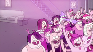 S2E09.150 Mordecai and Rigby Moving Through the Crowd 01