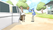 S4E21.010 Mordecai Saying Limousine Lunchtime