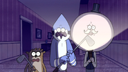 S5E08.123 Mordecai and Rigby with Golf Clubs