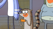 S6E22.133 Rigby Giving Out an Idea