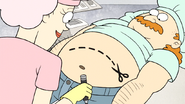 S6E26.151 The Incision Marking on Sensai's Stomach