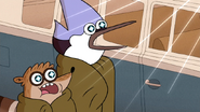 S6E19.225 Mordecai and Rigby Saying Awesome