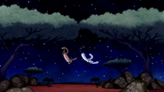 S6E13.099 Mordecai and Rigby Falling Back to Reality