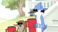 S7E11.095 Mordecai and Rigby Feeling the Effects of the Super Coffee