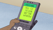 S6E11.170 Tell CJ to look out the window