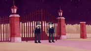 S4E31.095 Security Guards Standing at a Gate