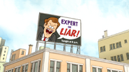 S5E28.009 Expert or Liar! Billboard