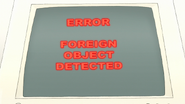 S7E29.116 Error Foreign Object Detected