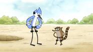 S5E19.052 Mordecai and Rigby Wearing Climbing Harness