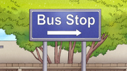 S7E08.139 Bus Stop Sign