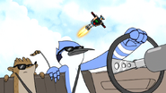 S6E24.028 Mordecai and Rigby Driving in a Car