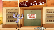 S7E36.146 Mordecai Mad Coffini Outlet is Closed