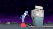 S8E19.092 Mordecai Made it to the Gas Canister