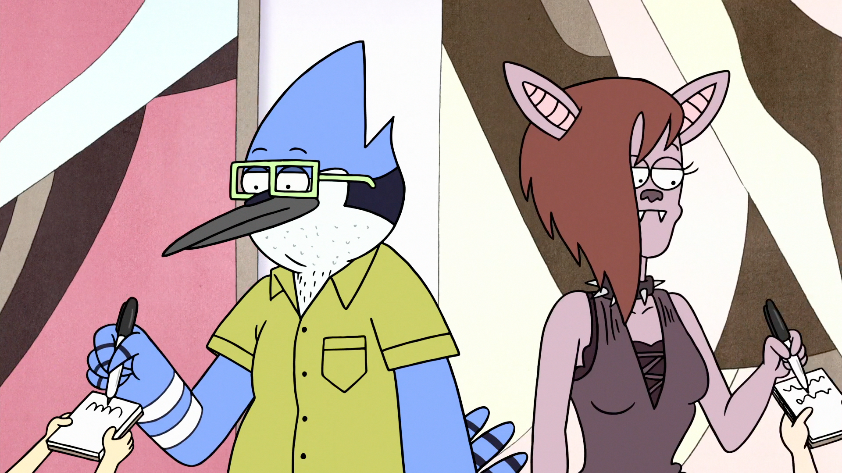 She is Mordecai’s... 