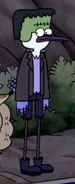 Mordecai's Halloween costume from "Terror Tales of the Park II"