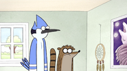 Mordecai and Rigby at Skips' Place Together