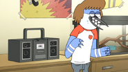 Mordecai as a young teen as shown in a flashback in "Maxin' and Relaxin'"