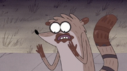 S7E09.355 Rigby's Body Starting to Turn to Chocolate