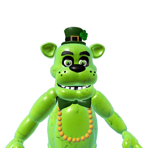 Steam Workshop::[FNAF WORLD] Shamrock Freddy