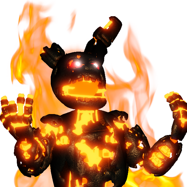 Flaming Springtrap, Five Nights at Freddys AR Wiki