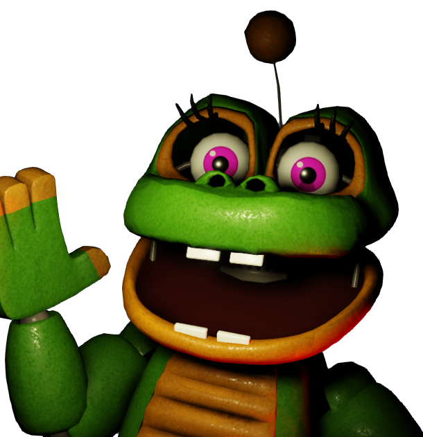 CRIANDO A WITHERED HAPPY FROG no ROBLOX Animatronic World 