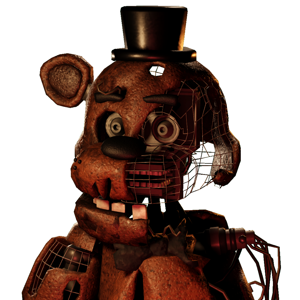 Renders de Molten Freddy en el salvage(modelo por