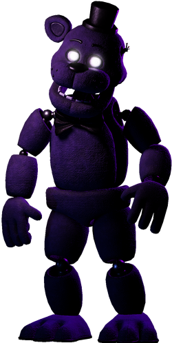 A Shadow Freddy render i made for the Shadow Freddy plushie that