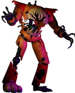 AI Art LoRA Model: Nightmare Fredbear FNAF Character LoRA V1.0