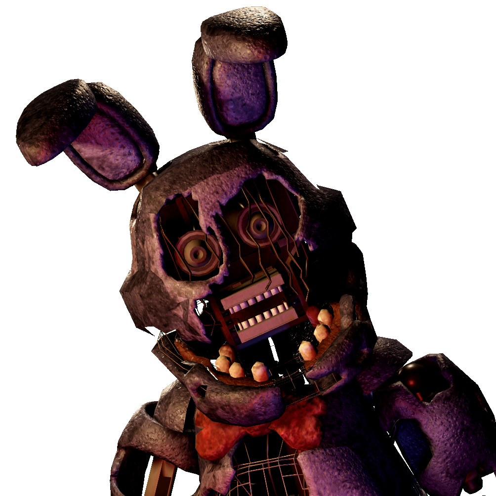 Withered freddy with bonnie's withering (with face) : r