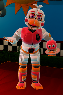 Funtime Chica Fan Casting for The Plushtrap Chronicles