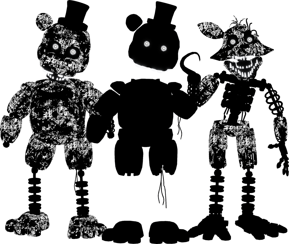 Ignited shadow Freddy - Imgflip