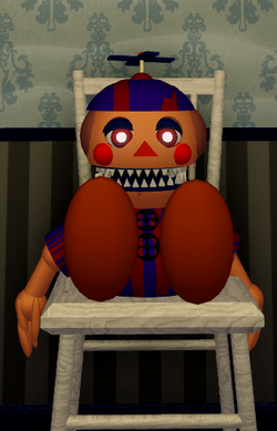 Nightmare BB, FNAF World Simulator Wikia