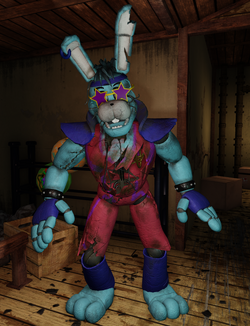 Glamrock Bonnie, The Pizzaria Roleplay: Remastered Wiki